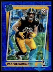 2021 Donruss Optic Blue Scope #232 Pat Freiermuth